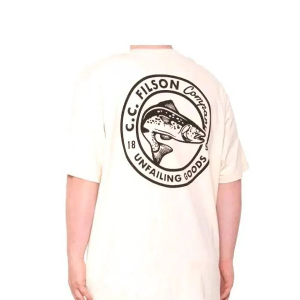 Filson Alaska Outfitter Unfailing Goods Men's Pioneer Graphic T-Shirt - Size XS
